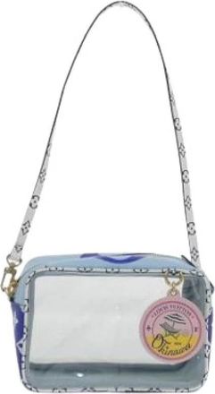Louis Vuitton Pre-owned Handbag- Pouch - Dames - Vintage Schoudertas - Blauw - ONE Size - Vintage