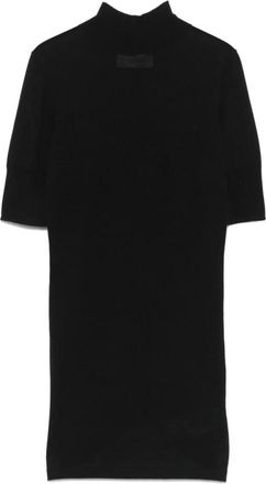 Sportmax Baldo T-shirt - Dames - Coltruien - Zwart - XS - Wol - Truien & Vesten