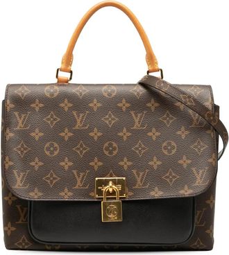 Louis Vuitton 2018 Marignan tas met monogram - Bruin