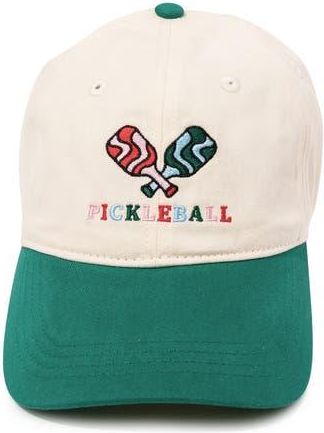 Frasier Sterling Pickle Ball Embroidered Baseball Cap in Green at Nordstrom Rack