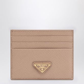 Prada Powder Saffiano card case
