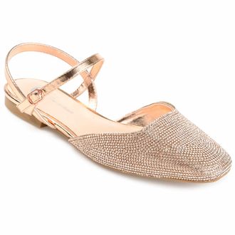 Journee Collection Women & apos;s Narrow Width Nysha Flats