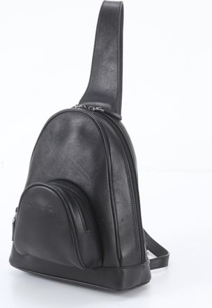 Gucci Black Leather Pouch Shoulder Bag Sling Bag (Pre-Owned)