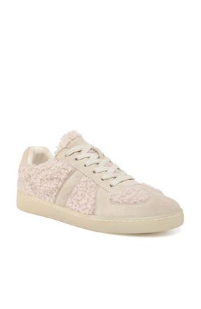 J/Slides Heidi Shearling Sneaker in Natural at Nordstrom, Size 6.5