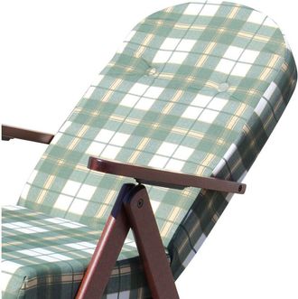 Milani Home Milani Home - faggi pro - poltrona sdraio 4 posizioni completo di cuscino con poggiapiedi