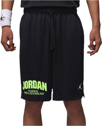 Nike Jordan Air Jordan Sport Dri-FIT Shorts Asia Sizing Black Neon Yellow FZ9986-010