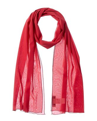 Dolce & Gabbana Chiffon Silk-Blend Scarf