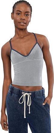 Free People Movement Perfectly Plated Plunge Womens Clothing Midnight Navy : MD (Womens 8-10), Elastane/Polyamide/Polyester