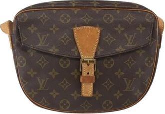 Louis Vuitton Pre-owned Cross Body Bags, female, Brown, Size: ONE SIZE Pre-owned Vintage Canvas Crossbody Bag