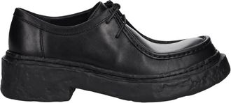 Camper Vamonos Veterschoenen - Heren - Veterschoenen - Zwart - 40 EU - Leer - Schoenen