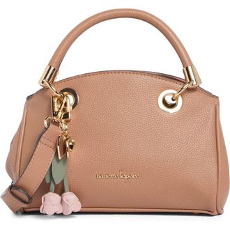 Nanette Lepore Josie Mini Convertible Satchel Bag in Mocha Mousse at Nordstrom Rack