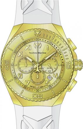 Technomarine TM-225006 Mens Manta Watch - Gold - One Size