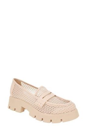 BCBGeneration Rama Platform Penny Loafer in Frappe-Beige at Nordstrom Rack, Size 8.5