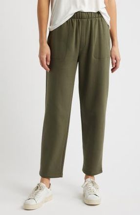 Caslon Easy Cotton Blend Sweatpants in Olive Sarma at Nordstrom Rack, Size Small