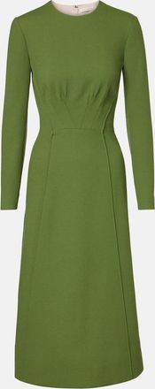 Emilia Wickstead Collinson wool crêpe midi dress
