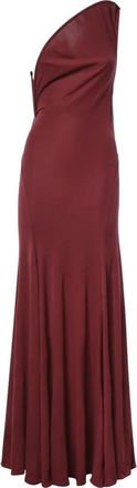 CHRISTOPHER ESBER Draped Cummerbund Jersey Jurk - Dames - Jurken - Rood - Maat: XS Jersey