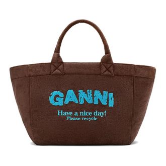 Ganni Donna, Borse, Marrone, Taglia unica, new