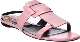 Roger Vivier Leather Sandal