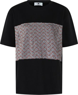 M Missoni Lam&eacute; Diamond Panel T-Shirt