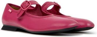 Camper Casi Myra Mary Jane Flat in Dark Pink at Nordstrom, Size 35