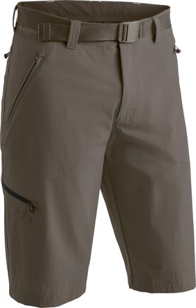 Maier Sports Bermudas MAIER SPORTS Nil Bermuda, Herren, Gr. 46, Normalgr&ouml;ssen, braun (schlamm), 90% Polyamid, 10% Elasthan, Hosen Bermudas, kurze Herren Wanderhose