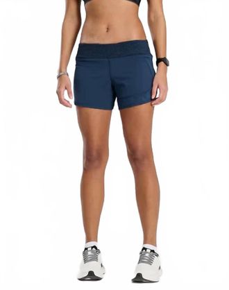 Rabbit Womens Hopper Running Shorts In Dress Blues