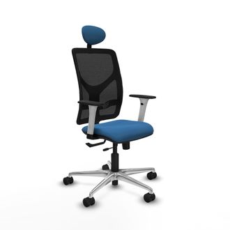 Piqueras y Crespo Silla De Oficina Piqueras Y Crespo Motilla Blanco Espuma Alta Densidad