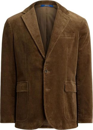 Polo Ralph Lauren corduroy single-breasted blazer - Brown