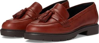 Rockport Kiara Womens Flat Shoes Dark Natural Leather : 6 M (B)