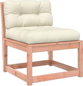 vidaXL Garden Sofa with Cushions Solid Wood Douglas Vidaxl