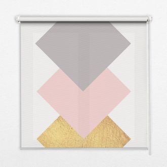 Tulup Tenda A Rullo Interna Per Finestra - Tenda Filtrante Luce - Tenda Privacy - Tenda Decorativa Rettangolare - Rullo Per Interni - (100 Cm X 140 Cm) - Qu