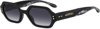 Isabel Marant Square Zonnebril - Dames - Zonnebrillen - Zwart - 53 MM - Accessoires