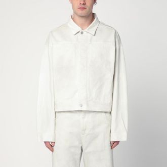 Entire studios Ivory Denim Jacket
