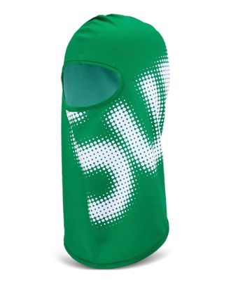 SUPREME Halftone balaclava - Green