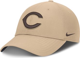 Nike Cincinnati Reds Club Nike Mens Dri-FIT MLB Adjustable Hat in Brown | NB020GT5RED-YPH