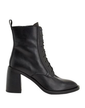 8 by YOOX LEATHER HEELED CHELSEA ANKLE BOOTS