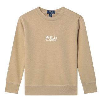 Polo Ralph Lauren Stylish Crewneck Jumpers - male - Polo Ralph Lauren - Kids Sweatshirts - Beige - 2 Y - Kids
