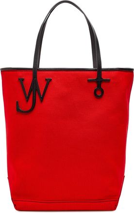 J.W.Anderson Anchor Large Canvas Tote bag - Red - One Size