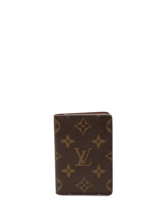 Louis Vuitton Portacarte Monogram Pocket Organizer 2009 - Marrone
