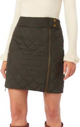 Marie Oliver Jette Quilted Skirt In Army