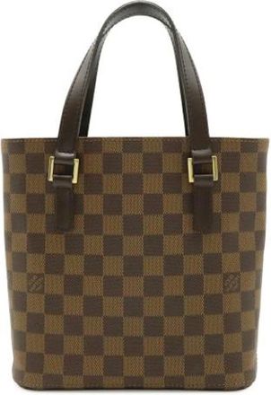 Louis Vuitton Pre-owned Tote Bags, female, Brown, Size: ONE SIZE Pre-owned Damier Canvas Tote Bag