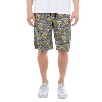 A.P.C. Graphic-Print Vince Cotton Shorts, Size Medium