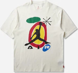 Nike Jordan Men s Brooklyn Miro 85 T-Shirt Sail
