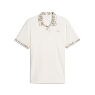 Puma Polo da golf Modalon da uomo, Abbigliamento, Bianco, XXL
