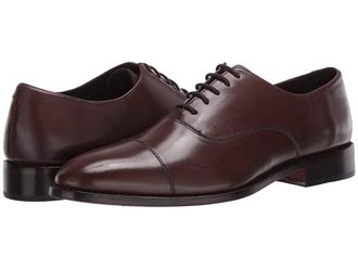 Anthony Veer Clinton Cap Toe Oxford Mens Shoes Chocolate Brown : 7 EE - Wide, Leather