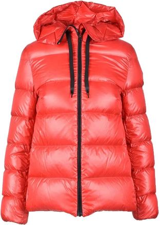 ANNIE PARIS Short Down Jacket Red