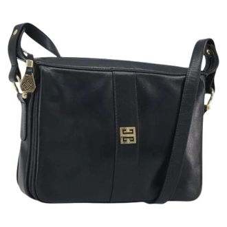 Givenchy Pre-owned Shoulder Bag - Dames - Pre-owned - Zwart - Maat: ONE Size Leer