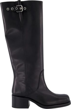 Toral Shoes Zwarte TL-Ronnie Dameslaarzen - Dames - Hoge Laarzen - Zwart - 40 EU - Schoenen
