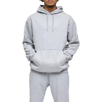 Reigning Champ Midweight Terry Relaxed Hoodie in Heather Gy at Nordstrom Rack, Size X-Large