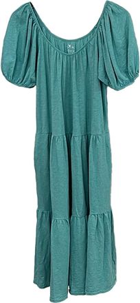 Velvet Womens Jane Long Knit Dress In Turquoise